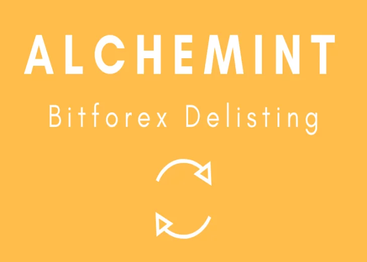 Alchemint’s SDS token to be delisted from Bitforex