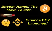 Bitcoin Makes A Move! Binance DEX Launch! South Korea LOVES BTC??