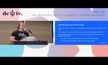 Year working with Geth on a production Ethereum application by Adam Link & Don Mosites (Devcon4)
