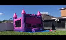 Castle bounce house roll up