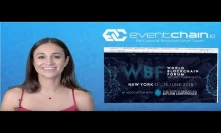 EventChain Claire on the World Blockchain Forum WBF in NYC June 2018