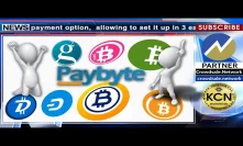 KCN PayByte accepts Bitcoin Gold as payment