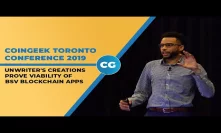 Developer Unwriter and his tools explained at CoinGeek Toronto 2019