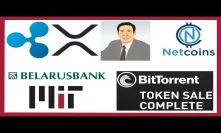 20 World Banks to use XRP - Belarusbank Crypto Exchange - Netcoins Portal - MIT Vault Crypto