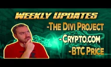 Weekly Update - Dive Project- Crypto.com - BestChange - Bitcoin Price Action