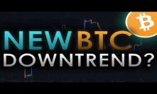 SIGNS THAT THE BITCOIN DOWNTREND MAY HAVE BEGUN
