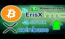 TD Ameritrade: Tens of Thousands ASKING for BITCOIN & CRYPTO - SFOX FDIC Crypto - Coinbase XRP NY