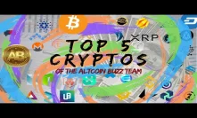Top 5 Cryptocurrencies in 2019 from The Altcoin Buzz Team