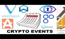 Upcoming Cryptocurrency Events (end of June) - VeChain, Stratis, AppCoins, Wanchain, Ambrosus, Omise