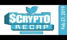 Crypto Twitter $Crypto Recap with @Jessecouch - January 27, 2019