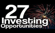 27 KILLER Investing Opportunities I'm Watching Going Into 2019!