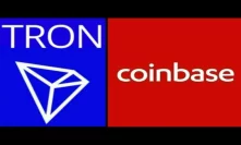 TRX TRON Coinbase Listing Huge Events Cryptocurrency #TRON Price Prediction