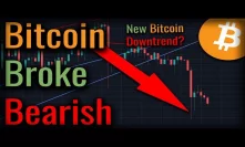 Bitcoin Broke Bearish! Weekly Stoch RSI Crossed Bearish!