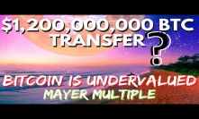 Whale Moves $1.2 Billion in BTC linked to Bitcoin Price Collapse? Mayer Multiple | Facebook Libra