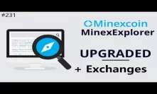 MinexCoin Update. Explorer + Exchanges - Daily Deals: #231