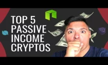 TOP 5 CRYPTOS FOR PASSIVE INCOME!! ???? Earn $1K+ Per Month?