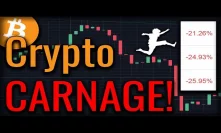 Why Bitcoin & Crypto Crashing Excites Me! Alts Bleed As Bitcoin Tests $6,000