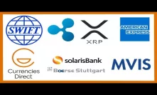 Swift CEO To Step Down - AMEX & Currencies Direct Ripple - MVIS XRP - SolarisBank Crypto Exchange