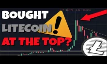 Watch This If You Bought Litecoin At The Top! What Is DCA?