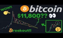 THE BITCOIN BREAKOUT!! | $11,800 Target?! | Monthly Bull Market! | Bitcoin Price Analysis Today!!