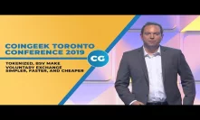 Tokenized’s James Belding takes the stage at CoinGeek Toronto Conference 2019