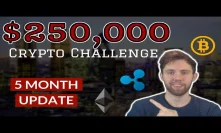 $250k Crypto Investing Challenge | Month 5 | 140% Total Profit