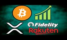 BITCOIN Pumps! - Rakuten Crypto Exchange Live - Fidelity XRP - Santander Ripple - BoA Crypto Patent