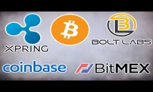 Ripple Xpring Funds Bolt Labs Bitcoin Lightning Network - Coinbase Expands - BitMEX Trading Firm