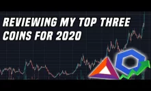 Analyzing My Top Three Cryptos For 2020 | LINK, BAT, RVN