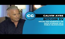 Calvin Ayre: Bitcoin SV controls a global monopoly on immutable data storage on a public blockchain