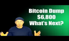 Bitcoin And Crypto Dump - $6,800? | Trading Analytic On Trend | What's Next?!