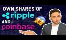 Own SHARES in RIPPLE and COINBASE? Bitcoin whale reveals next generation equity trading platform!