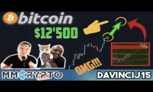 OMG!!! BITCOIN Chart NOONE is Looking at NOW Shows CRAZY PUMP to $12'500 EXACTLY at... w. DavinciJ15