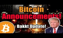 Bakkt Reveals Potential Bitcoin and Crypto Partnerships!? Plus VeChain Announcement! [Crypto News]