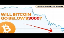 Will Bitcoin Go Below $3,000!? When? - Technical Analysis