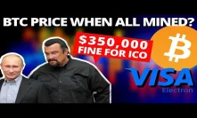 BITCOIN is the SCARCEST ASSET | Steven Seagal settles with THE SEC | VISA Enters THE CRYPTO SPACE