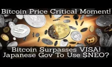 Crypto News | Bitcoin Price Critical Moment! Bitcoin Surpasses VISA! Japanese Gov To Use $NEO?