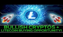 Cryptos Turn VERY BULLISH + LITECOIN BUYING OPPORTUNITY!!!