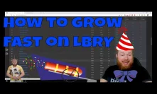 How To Grow Fast On LBRY TV | Im in The Top 100 and Passed Ivan on Tech!