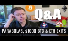 Parabolas, $1000 Bitcoin & ETH Exit Strategies | Crypto Q&A Jan 2020