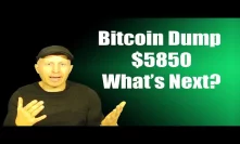 Bitcoin And Crypto Dump - $5,850 | Trading Analytic On Trend | What's Next?