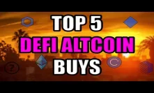 Top 5 Ethereum DEFI Altcoins To Pump In The Next Month!