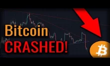 Bitcoin CRASHED $800 In 12 Minutes! USD Used For Money Laundering 800x More Than Bitcoin!