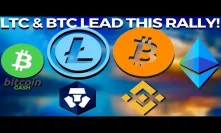 Bitcoin OVER $10K Again, LITECOIN Leading Altcoins! Binance and MCO Updates!