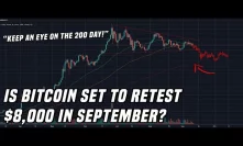 Bitcoin to $8,000 in September? | Altcoins repeating similar patterns to history