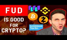 Why this Bitcoin Crash is GOOD for crypto HODLers! ZCash Binance NEO Goldman Sachs