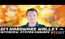 BTCIOT - DIY Bitcoin Hardware Wallet, interview, Stepan Snigirev