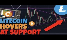 LITECOIN HOVERS OVER SUPPORT - Bitcoin Sinks Lower, China Accepts State-Backed Cryptocurrency
