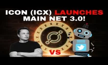 ICON Main Net 3.0 LAUNCH! + Elon Musk vs Twitter Bots - Today's Crypto News