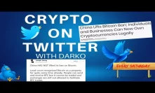 Crypto On Twitter! Bitcoin Banned in China or Not? + Giveaway